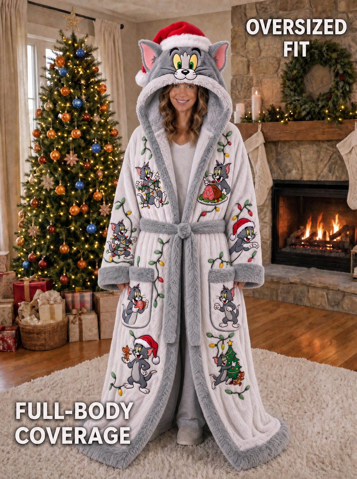 (PRE-ORDERS) HEATED TOM & JERRY ROBES